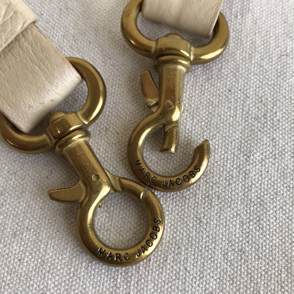 Marc Jacobs Ivory calf leather quilted clutch or chain shoulder bag - Picture 8 of 16